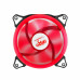 Вентилятор Aigo Aurora LED Neon Red 120mm 1500rpm 3Pin/Molex