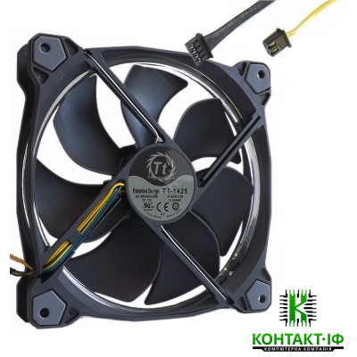 Новий вентилятор для блока живлення ThermalTake TT-1425 A1425H12S 140mm. RGB