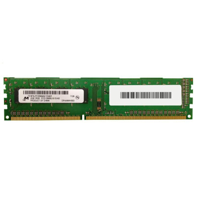 Оперативна пам'ять б/в DIMM Micron DDR3 2Gb 1333MHz PC3-10600 1R8 CL9 (MT8JTF25664AZ-1G4H1)
