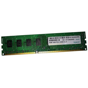Оперативна пам'ять DIMM б/в Apacer 4Gb DDR3 1333MHz PC3-10600 CL9 (76.B153G.C0Y0C)