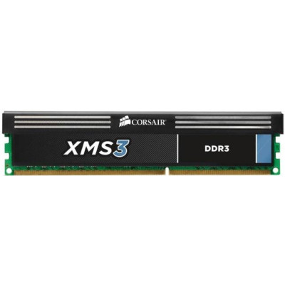 Оперативна пам'ять DIMM CORSAIR 4Gb DDR3 1600MHz PC3-12800 CL9 (CMV8GX3M2A1600C9)