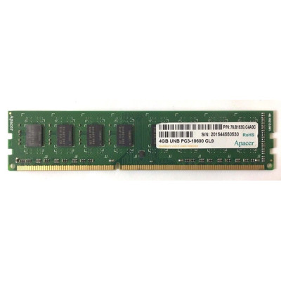 Оперативна пам'ять Apacer DDR3 4Gb 1333MHz PC3-10600 (DL.04G2J.K9M)
