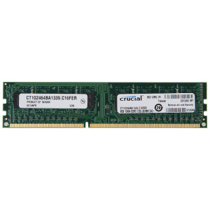 Оперативна пам'ять CRUCIAL DDR3 8Gb 1333MHz PC3-10600 (ct102464ba1339.c16fer)