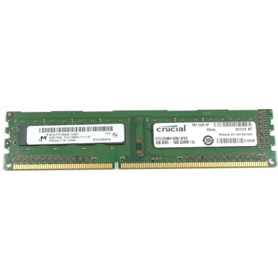 Оперативна пам'ять DIMM Micron DDR3 4Gb 1600MHz PC3 12800 (MT8JTF51264AZ-1G6E1)