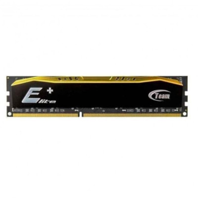 Оперативна пам'ять DIMM Team Elite Plus DDR3 4Gb 1600MHz Black (TPD34G1600HC11BK)