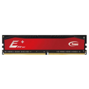 Оперативна пам'ять DIMM Team Elite Plus DDR3 4Gb 1600MHz Red (TPRD34G1600HC11BK)
