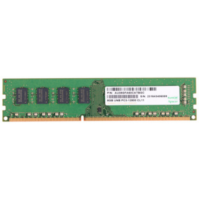 Оперативна пам'ять DIMM Apacer 8Gb DDR3 1600MHz PC3-12800 (AU08GFA60CATBGC)