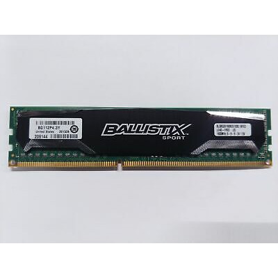 Оперативна пам'ять DIMM Crucial Ballistix Sport DDR3 8Gb 1600MHz PC3-12800 (BLS8G3D1609DS1S00)
