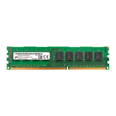 Оперативна пам'ять DIMM Micron 8Gb DDR3 1866MHz ECC Unbuffered/unregistered PC3-14900E 2Rx8 CL13 (MT18JSF1G72AZ-1G9P1ZG)