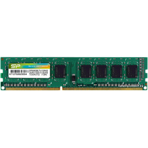 Оперативна пам'ять DIMM Silicon Power 8Gb DDR3 1333MHz PC3-10600 (SP008GBLTU133N02)