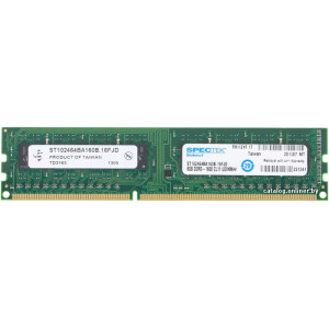 Оперативна пам'ять DIMM Crucial Spectek 8Gb DDR3 1600MHz PC3-12800 (ST102464BA160B)