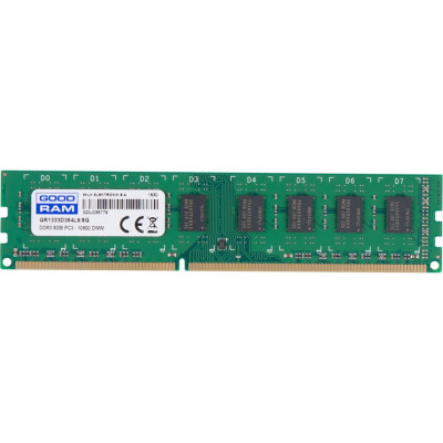 Оперативна пам'ять DIMM Goodram DDR3 8Gb 1333MHz (gr1333d364l9/8g)