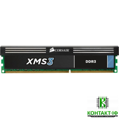 Оперативна пам'ять DIMM б/в Corsair DDR3 8GB 1600MHz PC3-12800 XMS3 Dominator (CMX8GX3M1A1600C11)