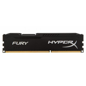 Оперативна пам'ять DIMM Kingston HyperX FURY Black Series DDR3 4Gb 1600MHz PC3-12800 (HX316C10FBK2/8)