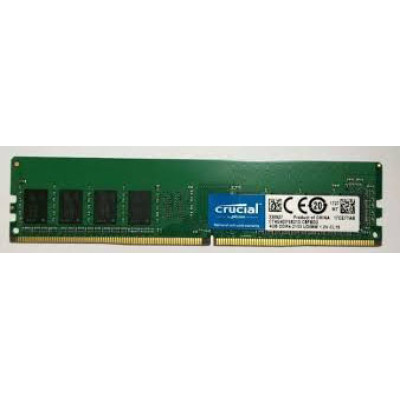 Оперативна пам'ять DIMM Crucial DDR4 4GB 2133MHz PC4-17000 (ct4g4dfs8213.c8fadp)