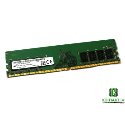 Оперативна пам'ять DIMM б/в Micron 8Gb DDR4 2666MHz (MTA8ATF1G64AZ-2G6E1)