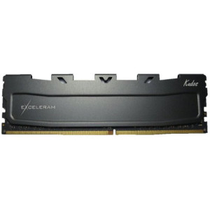 Оперативна пам'ять DIMM eXceleram Black Kudos DDR4 4GB 2666MHz PC4-21300 CL18 (EKBLACK4042618A)