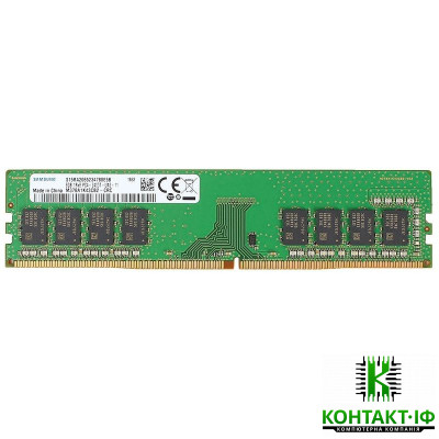 Оперативна пам'ять DIMM б/в Samsung DDR4 8Gb 2400MHz PC4-19200 (M378A1K43CB2-CRC)