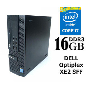 Dell Optiplex XE2 SFF/ i7-4770S/ 16Gb DDR3/ SSD 0Gb/ Intel HD Graphics 4600