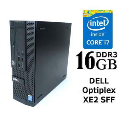 Dell Optiplex XE2 SFF/ i7-4770S/ 16Gb DDR3/ SSD 0Gb/ Intel HD Graphics 4600