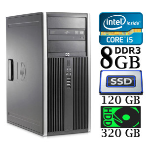 HP Elite 8300/ Intel Core i5-3470/ 8Gb DDR3/ SSD 120Gb/ HDD 320Gb/ Intel HD 2500