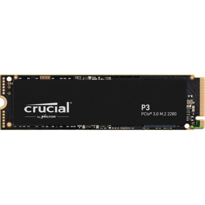 SSD Crucial P3 500GB M.2 2280 NVMe PCIe 3.0 x4 3D NAND TLC (CT500P3SSD8)