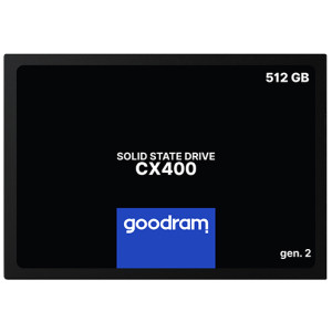 SSD 2,5 512GB Goodram CX400 Gen.2 Phison 3D TLC 550/500Mb/s (SSDPR-CX400-512-G2)