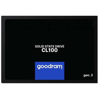 Goodram SSD CL100 Gen.3 120GB 2.5" SATA III 3D NAND TLC (SSDPR-CL100-120-G3)