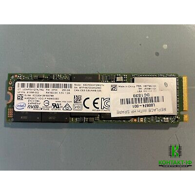 SSD M.2 NVMe Intel SSD 600p/6000p Series 256GB 2280 TLC OEM (SSDPEKKF256G7H)