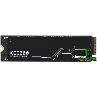 SSD Kingston KC3000 512GB NVMe M.2 2280 PCIe 4.0 x4 3D TLC (SKC3000S/512G)