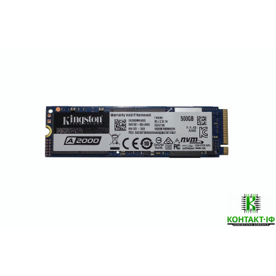 SSD Kingston A2000 500GB NVMe M.2 2280 PCIe 3.0 x4 3D NAND TLC (SA2000M8/500G)