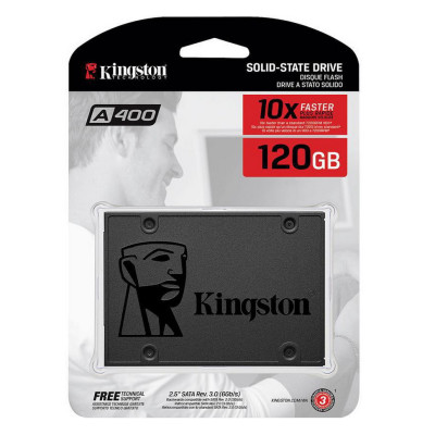 SSD 2,5 120GB Kingston A400 Phison TLC 500/320MB/s
