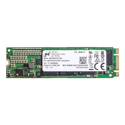 SSD M.2 Micron 1100 512GB 2280 SATA 3D TLC NGFF TLC OEM (MTFDDAV512TBN) б/в