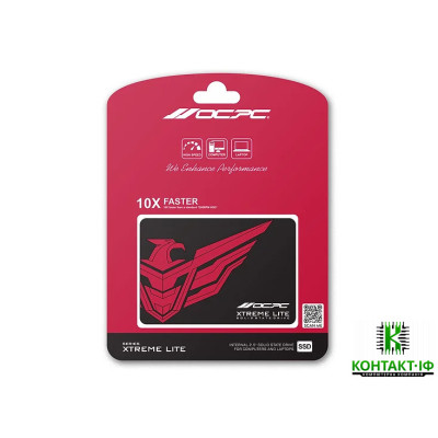 Накопичувач SSD OCPC 256GB XTL-200 2.5" 500/450MB/S QLC/TLC