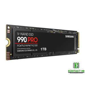 SSD накопичувач Samsung 990 PRO 1TB M.2 NVMe (MZ-V9P1T0BW)