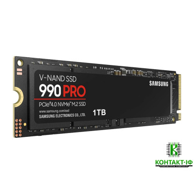 SSD накопичувач Samsung 990 PRO 1TB M.2 NVMe (MZ-V9P1T0BW) EU