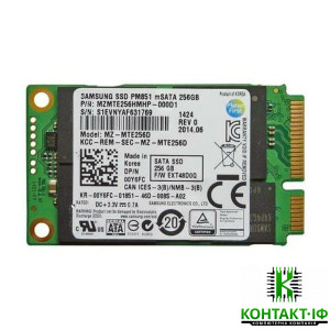 SSD mSATA Samsung PM851 256GB TLC SATA III (MZMTE256HMHP-000D1) б/в