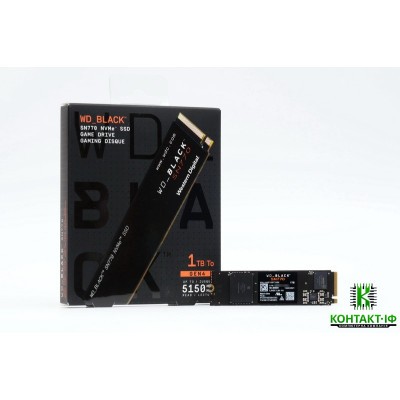 SSD накопичувач WD Western Digital Black SN7100 1TB M.2 NVMe Gen4 (WDS100T4X0E-00CJA0) EU