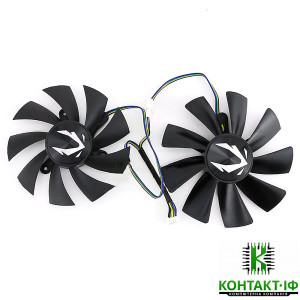 Комплект з 2 вентиляторів Zotac GTX 1060/1070/1080/1080Ti/1080 Mini RTX 2080/2080Ti (GAA8S2U/GA92S2H)