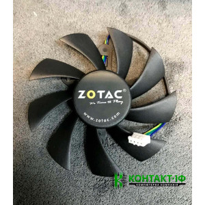 Вентилятор для відеокарти Zotac GTX 750/750Ti/950/960/1060 R7 360 (HA9515H12SF-Z)