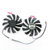 Комплект з 2 вентиляторів DATALAND для відеокарти PowerColor Radeon RX 580/590 Red Devil (PLD10015B12H)