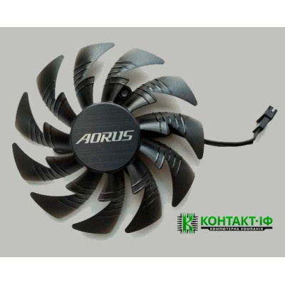 Вентилятор для відеокарти 95мм 12В 4pin Gigabyte Aorus Xtreme Edition V2 GTX 1060/1070/1080/1080Ti RTX 2060 RX 580