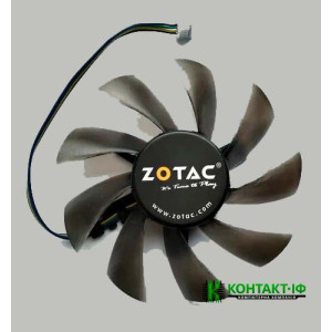 Вентилятор для відеокарти Zotac GTX 460/560TI/650/660/1060 PLA09215B12H T129215SH GA92S2U (T129215SU)