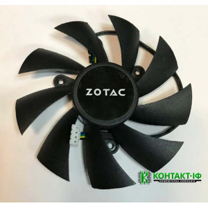 Вентилятор для відеокарти Zotac GTX 1060/1660/1660Ti/1080Ti AMP Extreme Edition (GA92S2U)