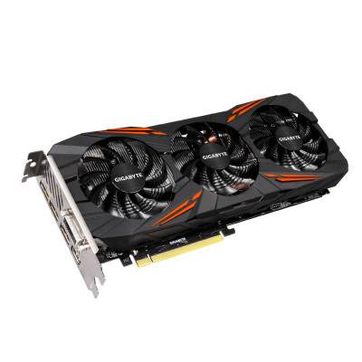 Б/В відеокарта Gigabyte GTX 1070 G1 Gaming 8Gb GDDR5 (256bit) (DVI, HDMI, 3 x Display Port)