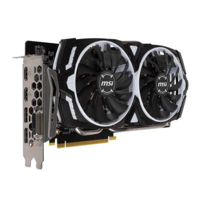 Б/В відеокарта MSI GTX 1060 6GB Armor OCV1 GDDR5 (192bit) (DVI, 2xHDMI, 2xDisplayPort)
