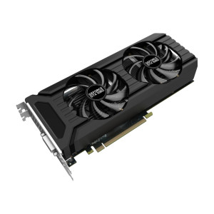 Palit PCI-Ex GeForce GTX 1060 Dual 6GB GDDR5 (192bit) (1506/8000) (DVI, HDMI, 3 x DisplayPort)