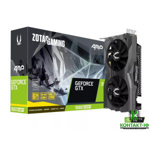 Б/В відеокарта ZOTAC GAMING GEFORCE GTX 1660 SUPER AMP 6GB 192bit GDDR6