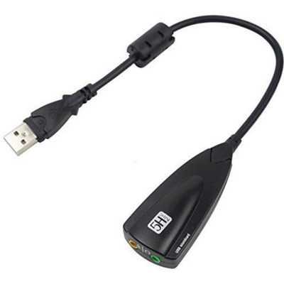 Зовнішня звукова карта USB Digital 5Hv2 7.1 3D