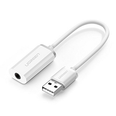Звукова карта зовнішня UGREEN USB 2.0 to 3.5mm Audio External